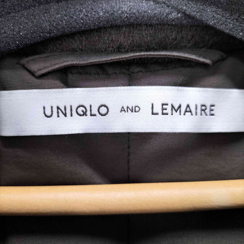 ユニクロアンドルメール UNIQLO AND LEMAIRE LEMAIRE フーデットシングルコート メンズ JPN:S