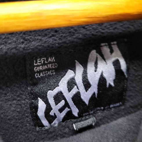 レフラー Leflah ウォッシュド加工 フレイムパターンプルオーバーパーカー メンズ JPN:XL