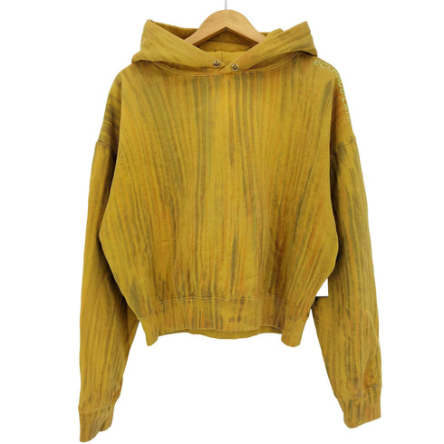 エコーズラッタ ECKHAUS LATTA タイダイ クロップド パーカー 短丈 メンズ import:M