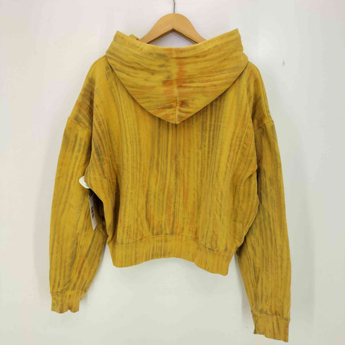 エコーズラッタ ECKHAUS LATTA タイダイ クロップド パーカー 短丈 メンズ import:M