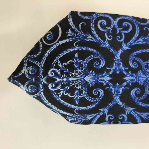 ヴェルサーチ VERSACE シルク総柄ネクタイ メンズ
