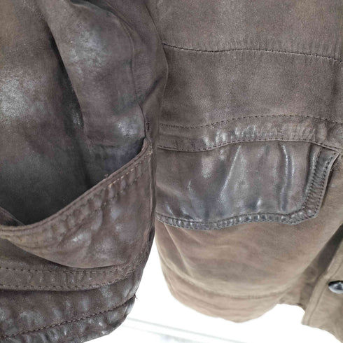 ジュンメン JUN MEN OLD 牛革 モッズコート メンズ JPN:M