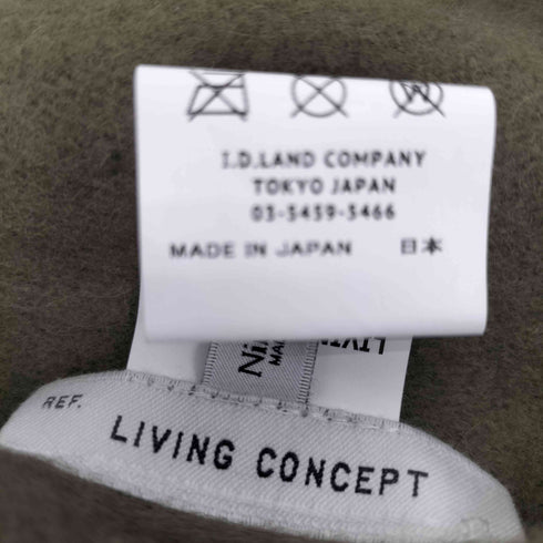 リビングコンセプト LIVING CONCEPT ベレー帽 メンズ FREE