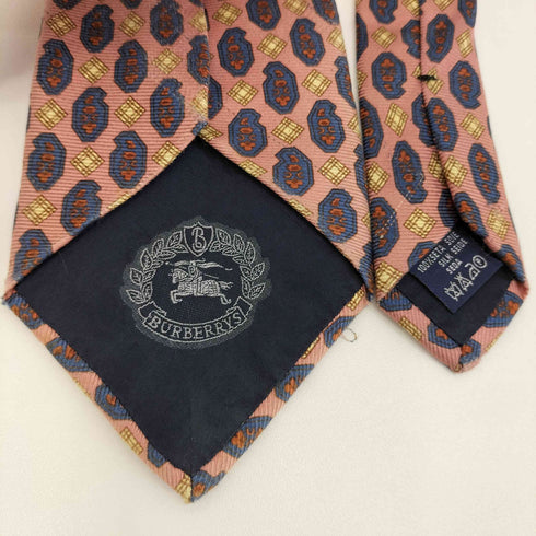 バーバリーズ BURBERRYS 総柄シルクネクタイ メンズ
