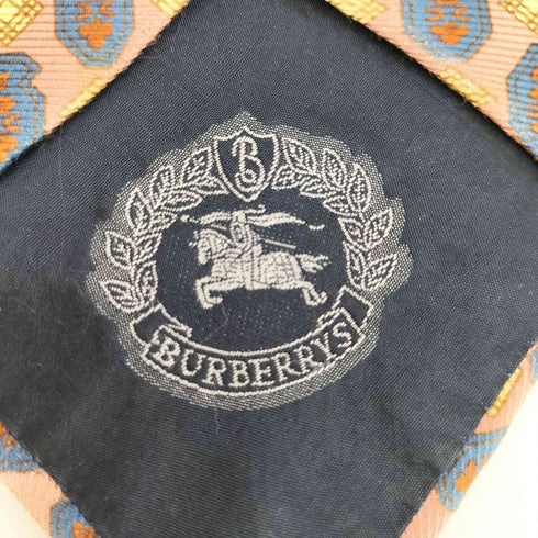 バーバリーズ BURBERRYS 総柄シルクネクタイ メンズ