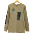 フルーツオブザルーム FRUIT OF THE LOOM イラストプリント ロングスリーブTシャツ 長袖 メンズ JPN:M