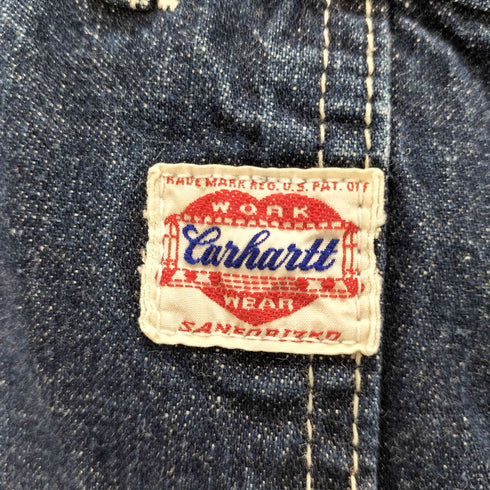 カーハート Carhartt ハートタグ復刻 ダブルニーデニムペインターパンツ UNIVERSALジップ メンズ 36x34