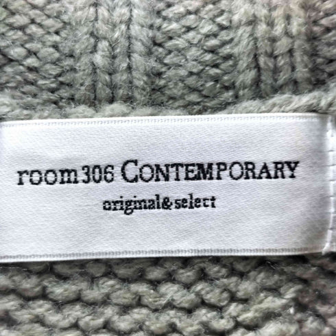 ルームサンマルロクコンテンポラリー room306 CONTEMPORARY ロールネック クロップドニット メンズ FREE