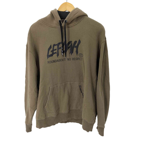 レフラー Leflah フロントロゴ プルオーバーパーカー メンズ JPN:XL