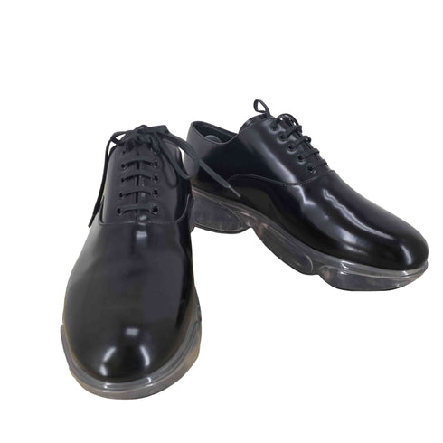 プラダ PRADA エアーソールダービーシューズ レディース 38.5