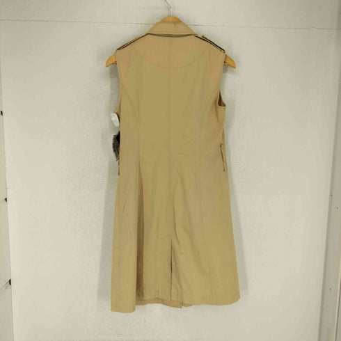 バーバリーロンドン BURBERRY LONDON ノースリーブトレンチコート MADE IN ITALY レディース US8