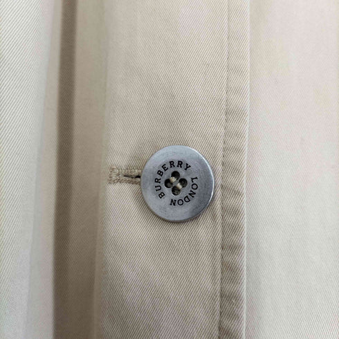 バーバリーロンドン BURBERRY LONDON ノースリーブトレンチコート MADE IN ITALY レディース US8