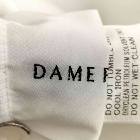 DAME FRANK ボンディング サイドzipフーディ レディース FREE