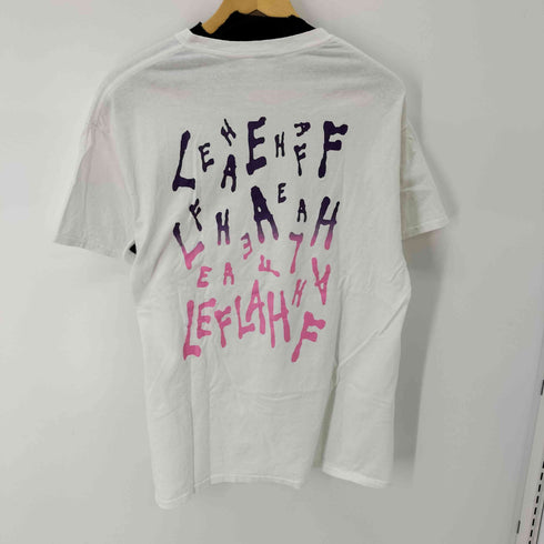 レフラー Leflah グラデーションロゴ クルーネック半袖Tシャツ メンズ JPN:L