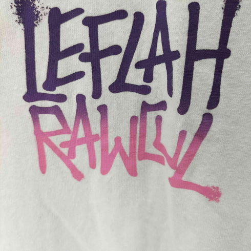 レフラー Leflah グラデーションロゴ クルーネック半袖Tシャツ メンズ JPN:L