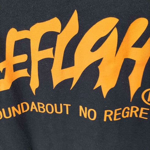 レフラー Leflah 両面プリント クルーネック半袖Tシャツ メンズ JPN:XL
