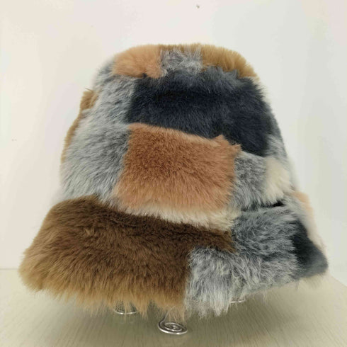 HEATHER BRENNAN EVANS / PATCHWORK FUR HAT レディース