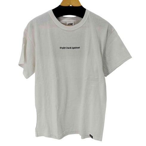 レフラー Leflah 両面プリント クルーネック半袖Tシャツ メンズ JPN:L