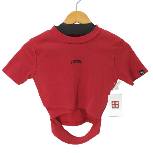 ハイドアンドシーク HIDE AND SEEK フロントデザイン S/S Tシャツ レディース import:M