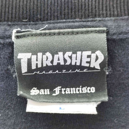 スラッシャー THRASHER ファイヤーパターン 長袖カットソー メンズ JPN:L