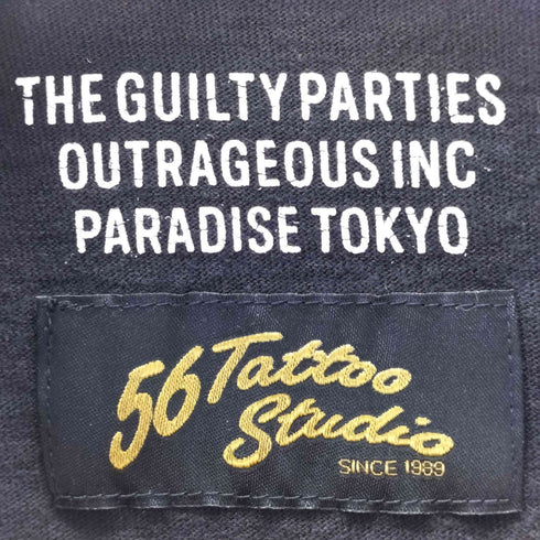 ワコマリア WACKO MARIA 56 TATTOO STUDIO / CREW NECK T-SHIRT メンズ