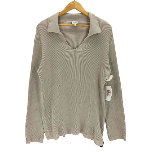 アルマーニコレツィオーニ ARMANI COLLEZIONI Vネック リブシャツニット メンズ US:36