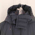 ETONE BLACK ラビットファー ダウンコート メンズ JPN:S