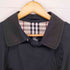 バーバリーロンドン BURBERRY LONDON MADE IN ENGLAND フリルデザイン裏地ノヴァチェックトレンチコート レディース
