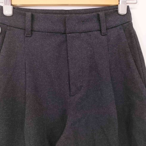 コントワーデコトニエ COMPTOIR DES COTONNIERS 23AW ブラッシュドジャージータックワイドパンツ レディース JPN:XS
