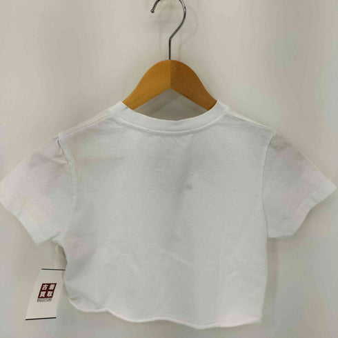 SPELLEDIT フロント刺繍ミニTシャツ レディース