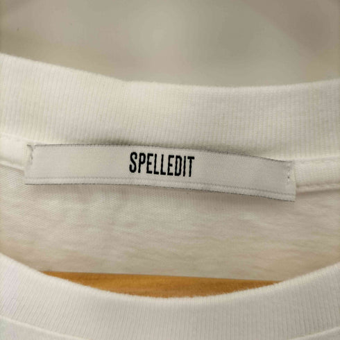 SPELLEDIT クルーネックオーバーサイズTシャツ レディース