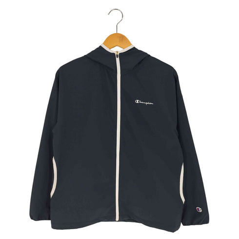 チャンピオン Champion WINDBREAKER ZIP HOODED JACKET ウインドブレーカー ジップ フーデッド ジャケット ジップアップパーカー メンズ import:M
