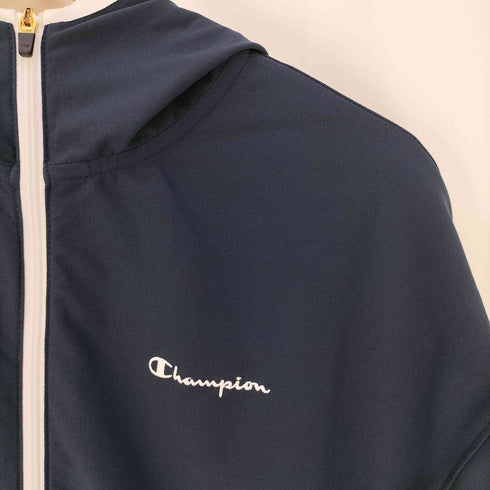 チャンピオン Champion WINDBREAKER ZIP HOODED JACKET ウインドブレーカー ジップ フーデッド ジャケット ジップアップパーカー メンズ import:M