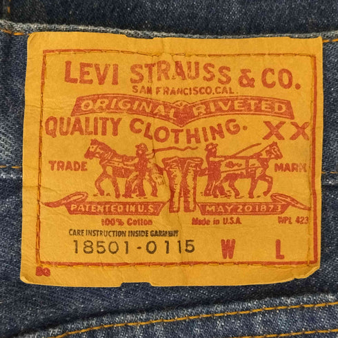 リーバイス Levis 18501-0115 デニムパンツ メンズ