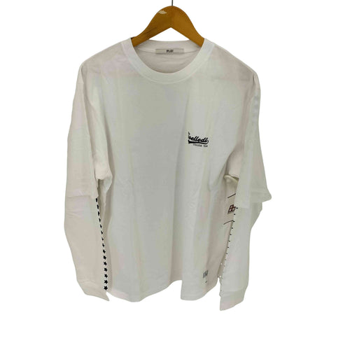 SPELLEDIT 両面プリント レイヤード クルーネックL/S Tシャツ レディース