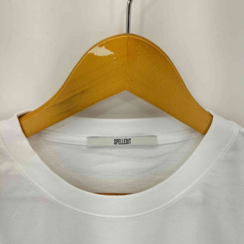 SPELLEDIT 両面プリント レイヤード クルーネックL/S Tシャツ レディース