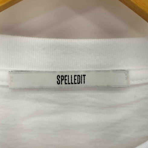 SPELLEDIT 両面プリント レイヤード クルーネックL/S Tシャツ レディース