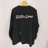SPELLEDIT バックプリント ポケットオーバーサイズL/S Tシャツ レディース