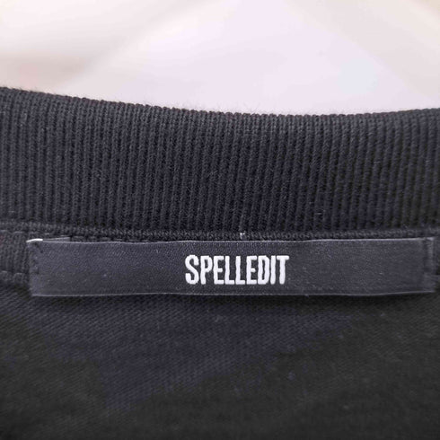 SPELLEDIT フロント刺繍 L/S Tシャツ レディース