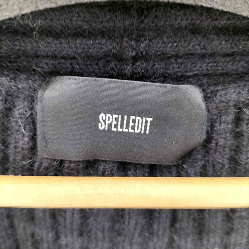 SPELLEDIT フロントオープン L/S ニット レディース