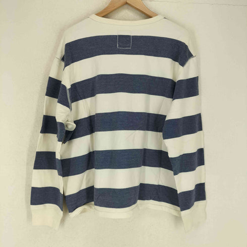 ギャップ Gap 00s 紺タグ コットンボーダーL/S TEE メンズ JPN:XL