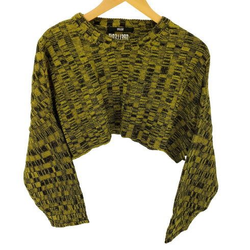 SPELLEDIT クロップド L/S ニット レディース