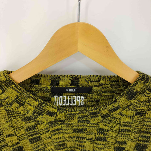 SPELLEDIT クロップド L/S ニット レディース
