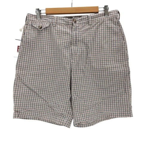 ランズエンド LANDS END シアサッカーショーツ メンズ 34
