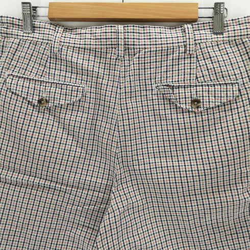 ランズエンド LANDS END シアサッカーショーツ メンズ 34