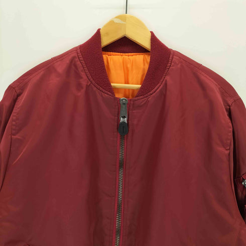 アルファインダストリーズ ALPHA INDUSTRIES PABLO MA-1 バックプリントボンバージャケット メンズ import:L