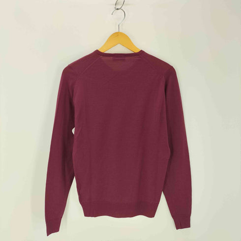 ジョンスメドレー JOHN SMEDLEY Vネック ウールセーター メンズ import:M