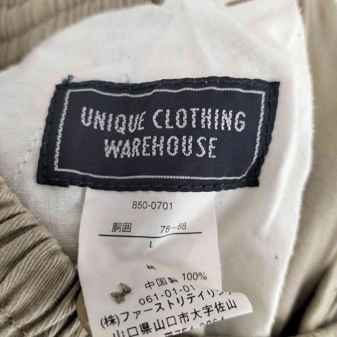 ユニーククロージングウェアハウス UNIQUE CLOTHING WAREHOUSE 80s UNIQLO コットンイージーパンツ メンズ JPN:L