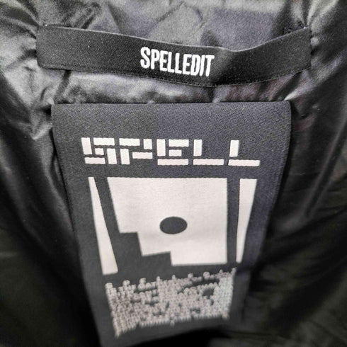 SPELLEDIT クロップドオーバーサイズスナップダウン レディース