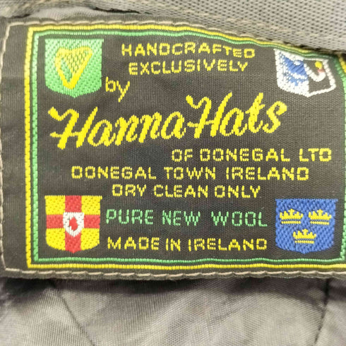 hannahats アイルランド製 ツイードハット メンズ JPN:M